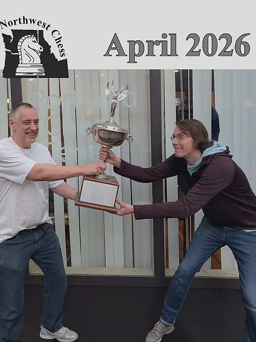Northwest Chess — April 2026 cover